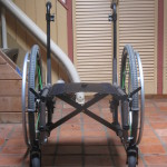 TiLite 2GX Frame with wheels front