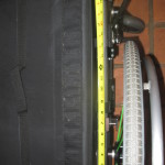 TiLite 2GX Measurements SWING AWAY SEAT DEPTH B: GXSD10 Long 18"