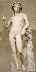 Dionysus was the god of the grape harvest, winemaking and wine, of ritual madness and ecstasy in Greek mythology
