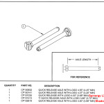 TiLite Quick Release Axles