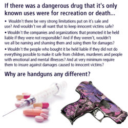 drugs and handguns